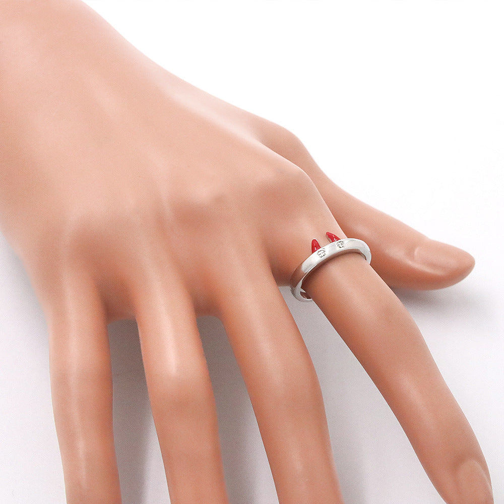 Cat Ear Adjustable Ring | Cute Minimal Ring for Everyday Wear