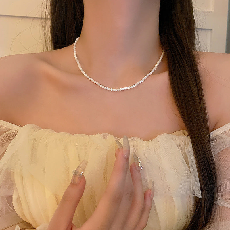 Freshwater Pearl Beaded Necklace for Women